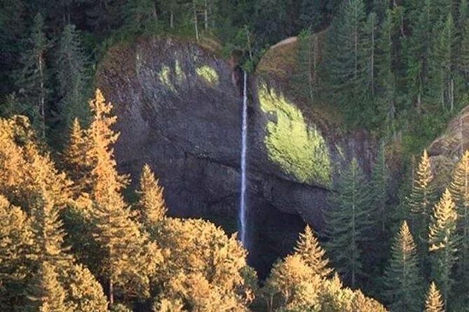 40 Minute Multnomah Falls & Waterfall Air Tour by Envi Adventures - Beacon Rock and the Boring Lava Field Story: Why One Chunk Looks So Famous