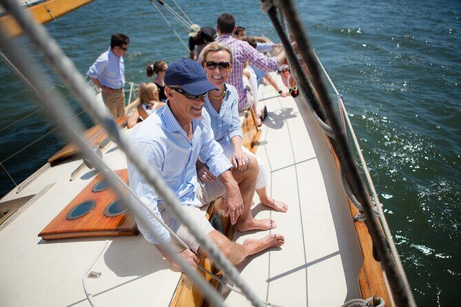 Afternoon Windjammer Cruise Along the Coast of Portland Maine - Sailing on a wooden schooner feels hands-on, even if you don’t touch anything