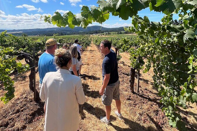 Bed and Breakfast Wine Tour - Small Group, Joinable/Sharable - Stop 1 in Newberg: Boutique Vineyard Views and Possibly Owner-Poured Wine
