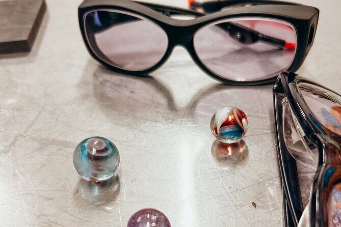Beginner's Glass Blowing Lessons in Portland, Oregon - The Hands-On Part: Marble, Bottle Stopper or Pendant, Ornament