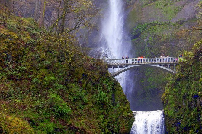 Columbia River Gorge Waterfalls Tour from Portland, OR - Latourell Falls: close-up basalt drama with a short paved walk