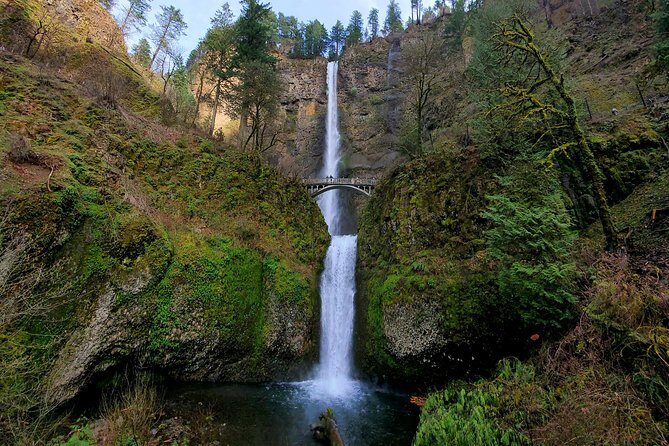 Half Day Columbia River Gorge Waterfalls Tour - Wahkeena Falls: views plus a choice to walk more