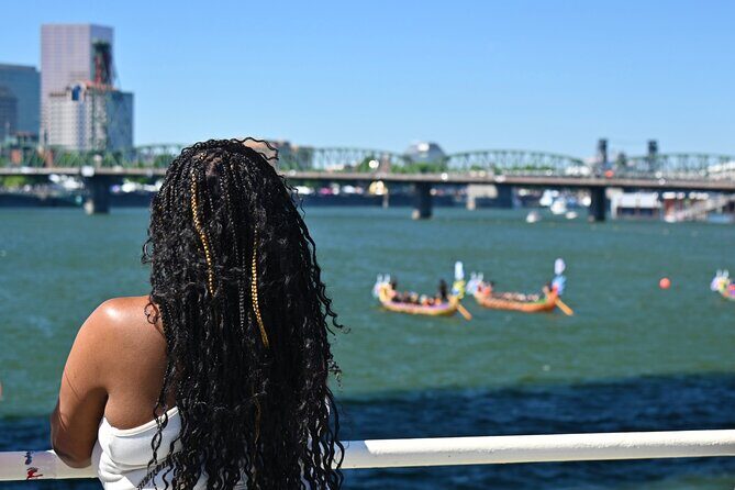 Happy Hour Sightseeing Cruise - Bridge of the People, Ross Island Bridge, and Oaks Amusement Park