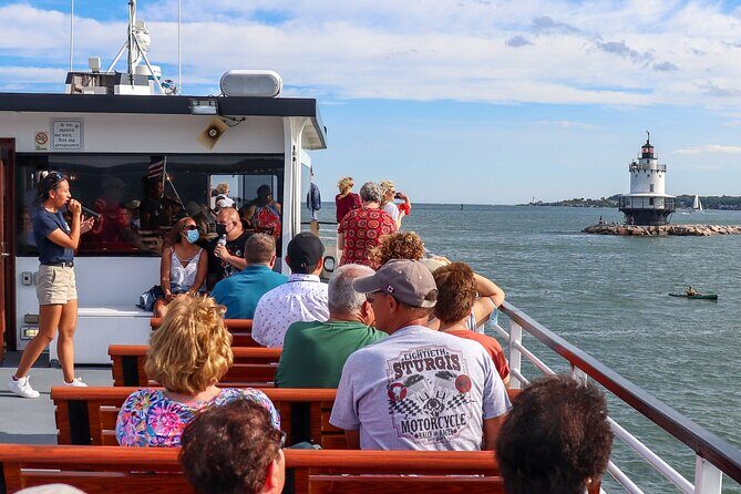 Harbor Lights and Sights Cruise - How the cruise story unfolds across Casco Bay
