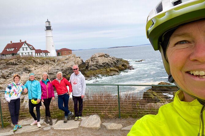 Lighthouse Bicycle Tour from South Portland with 4 Lighthouses - Entering Bug Light Park and Portland Harbor’s quieter side