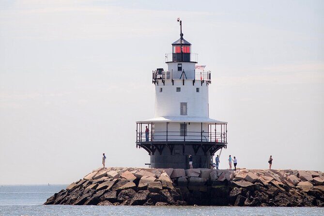 Morning Lighthouse Cruise Along the Coast of Portland Maine - Ruth the 1935 boat that makes the whole ride feel personal