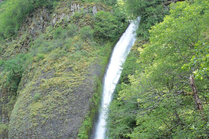 Morning Multnomah Falls and Gorge Waterfalls Tour - Multnomah Falls: Oregon’s top attraction with two drops and a full day-lodge base