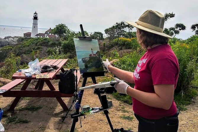 Paint Outdoors in Portland, Maine - Quick hits: what makes this plein-air class work