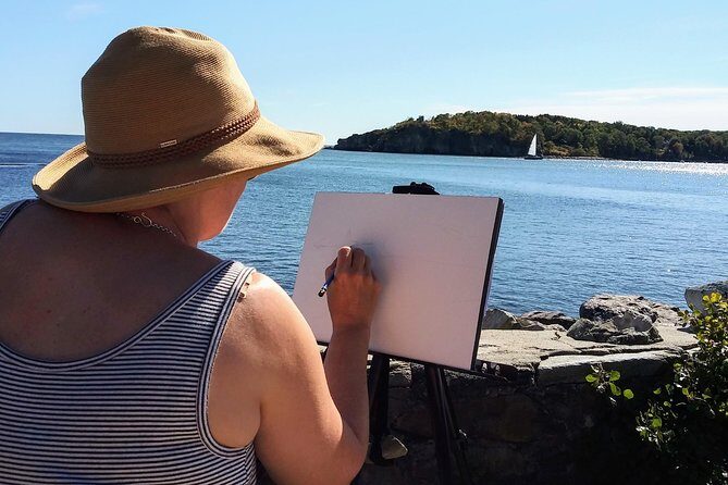 Paint Outdoors in Portland, Maine - What to bring (and how to stay comfortable outdoors)