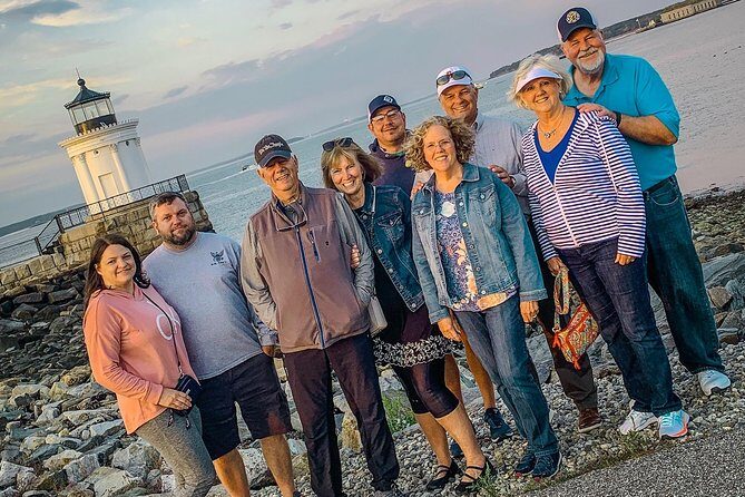 Portland Explorer | Maine History, Culture, & 3 Lighthouses Tour - Stop 2 at Spring Point Ledge Light: Breakwater Engineering With Casco Bay Views