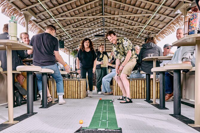 Portland Happy Hour Cruise, 1.5-Hour Tiki Boat Party - Drinks are optional: smart ways to think about the $70 price
