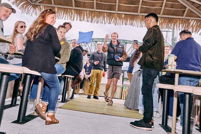 Portland Happy Hour Cruise, 1.5-Hour Tiki Boat Party - Where you meet at South Waterfront Park (and why location matters)