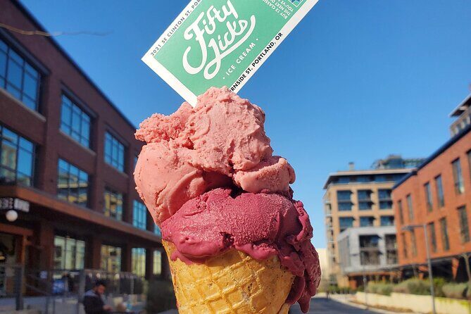 Portland Ice Cream Tour – Sample Every Flavor + 4 Scoops - Meeting at Elephants Delicatessen: how the route stays easy