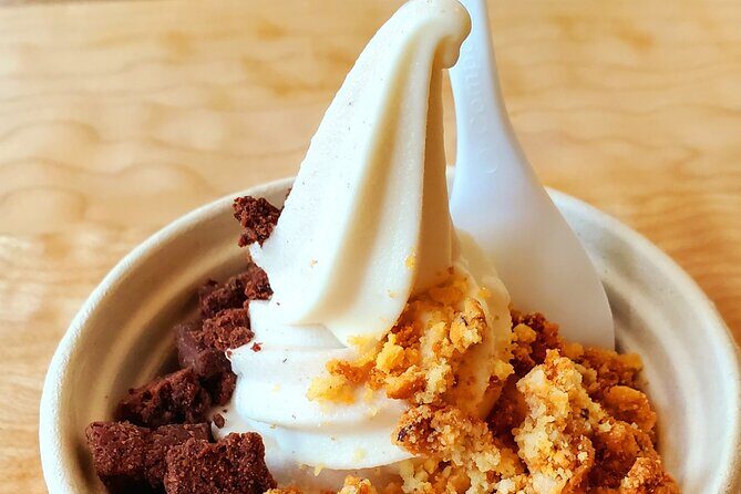 Portland Ice Cream Tour – Sample Every Flavor + 4 Scoops - Stop 2 (645 NW 21st Ave): house-made frozen yogurt with rotating flavors