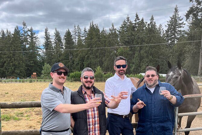Private Back-Country Distillery, Brewery, or Pub Tour - Stop 1 in Wilsonville: tasting time plus a cigar pairing option