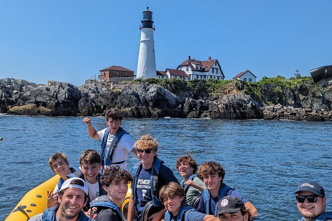 Seven Portland Lighthouses Tour - Cape Elizabeth cluster: Portland Head Light, Two Lights State Park, and Ram Island