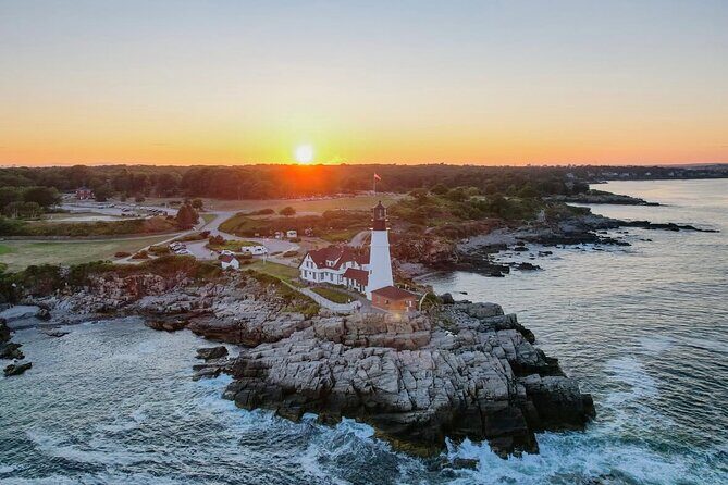 Sunset Lighthouse Cruise Along Casco Bay - Fort Gorges: The Portland Landmark You Can See Only Like This