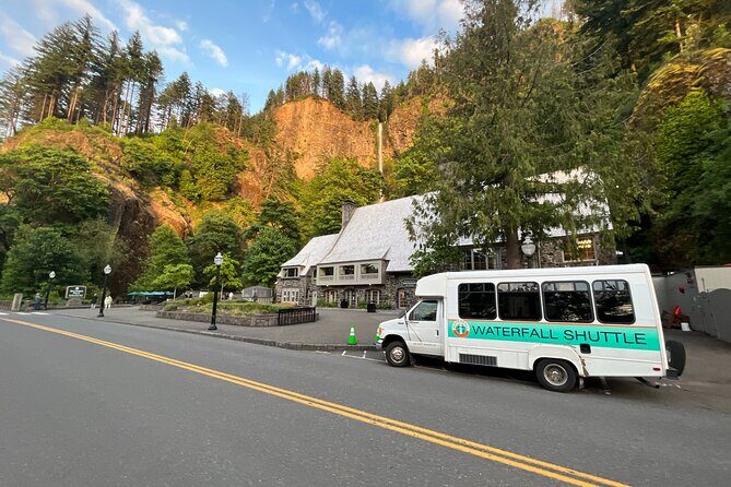 Sunset Tour of Multnomah Falls plus Vista House and Other Falls - Shepperd’s Dell Falls: a short stroll to a dramatic bridge view