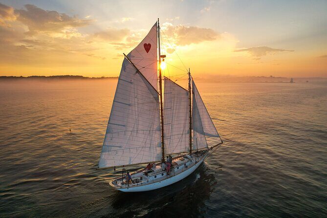 Sunset Windjammer Cruise Along the Coast of Portland Maine - Stop Two: Portland Skyline and the Working Waterfront Rhythm