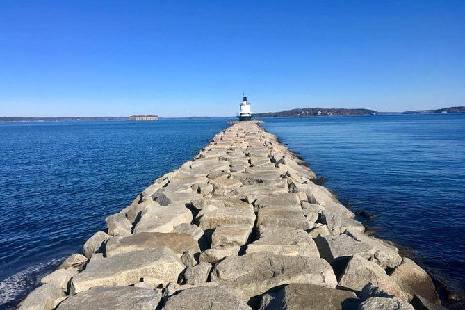 The Real Portland Tour: City and 3 Lighthouses Historical Tour with a Real Local - 1850s cobblestones and granite at the Custom House