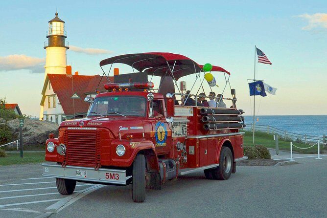 Vintage Fire Truck Sightseeing Tour of Portland Maine - Key things I’d bank on before you ride
